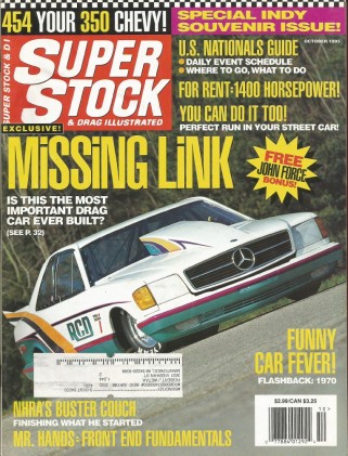 SUPER STOCK 1995 OCT - FORCE, COORS 32, RIZZOLI CHASSIS, FC SPECIAL